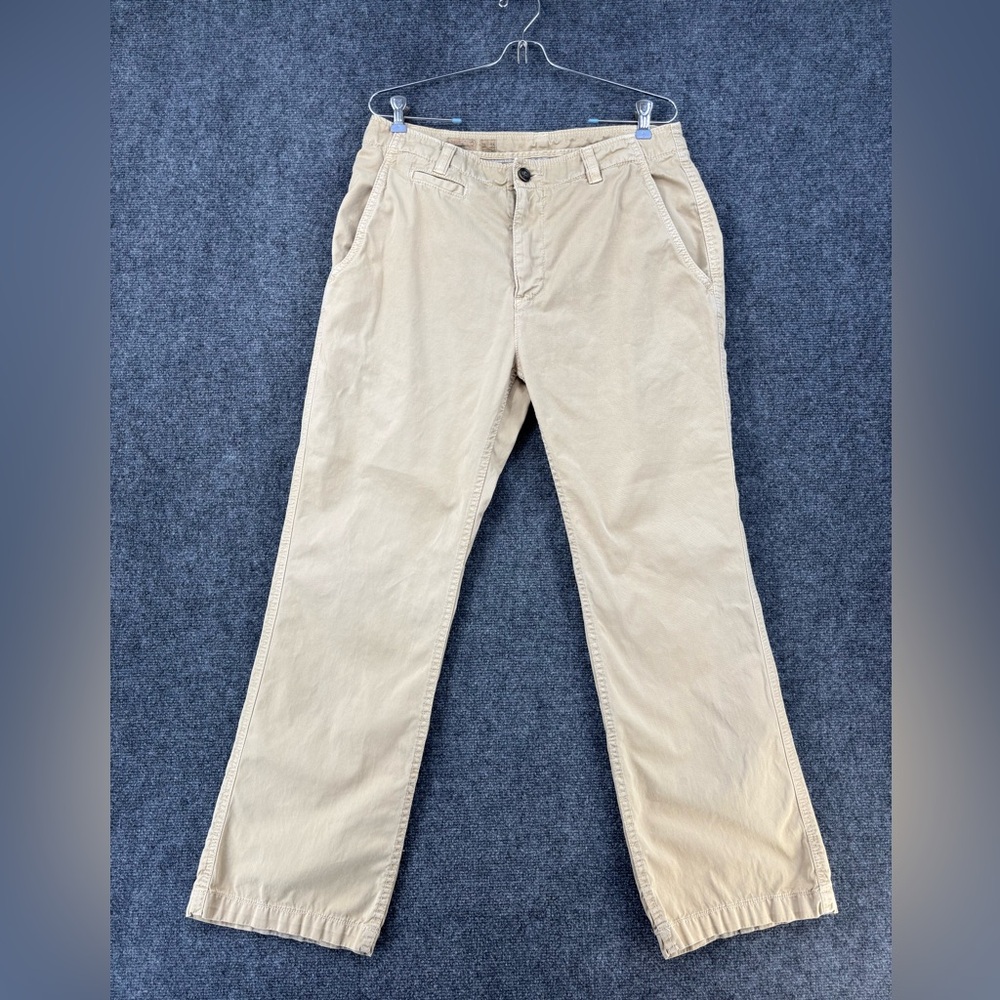 Tre Vero Tan Men’s Chino Pants Size 32X29* Preppy Business Casual Straight Leg